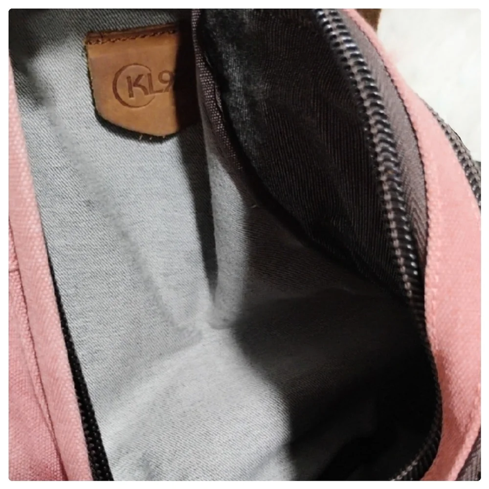 New KL928 Multipocket Denim Canvas Carryall Excursion Crossbody & Backpack